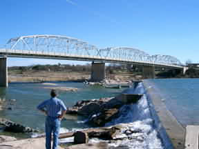 Llano River Park in Llano, Texas